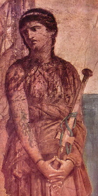 Медея, фрагмент фрески